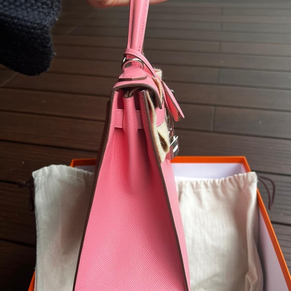 Hermes Kelly 28 Leather Handsbag - Picture 5 of 11